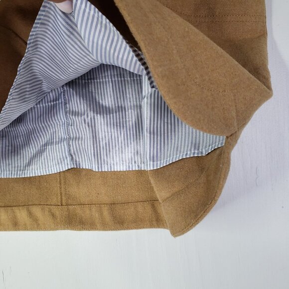 Vineyard Vines Wool‎ Pencil Mini Skirt 16 Tan Khaki - Picture 4 of 7